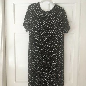 Gudrun Sjöden Women's Julia maxi dress black/white polka dots XL 18/20